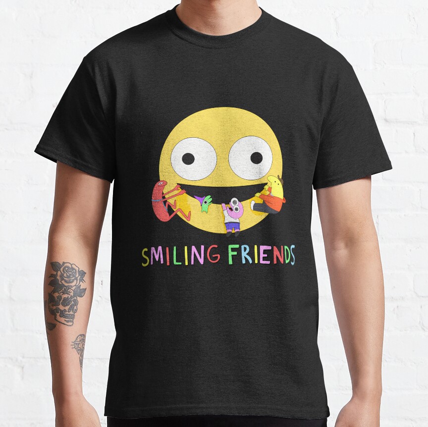 Smiling Friends Logo T-shirt