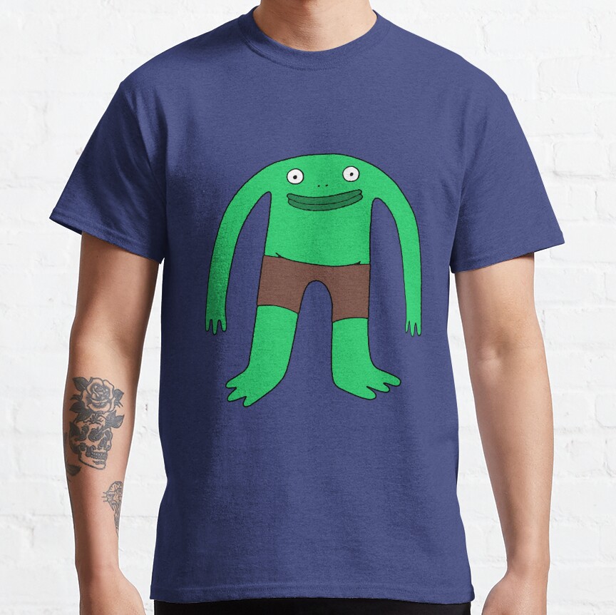 Smiling Friends Mr Frog T-shirt - Image 4