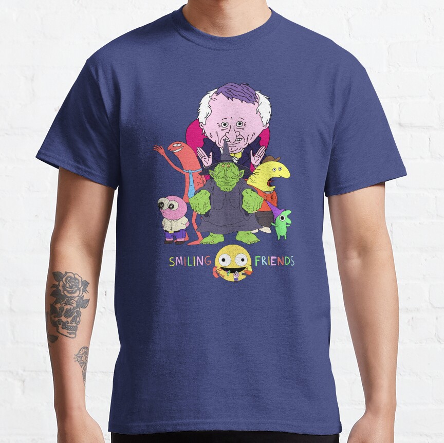 Smiling Friends Universe T-shirt - Image 4