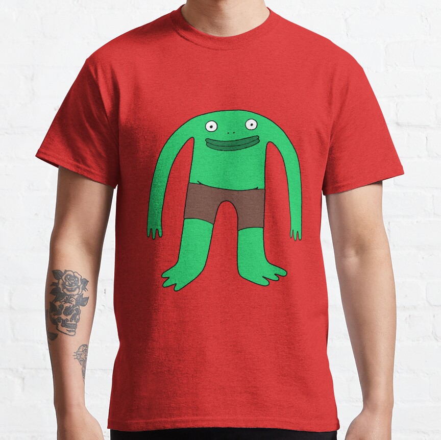 Smiling Friends Mr Frog T-shirt - Image 5