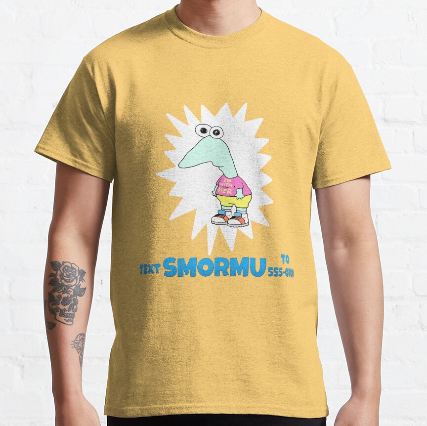 Smormu Smiling Friends T-shirt - Image 6