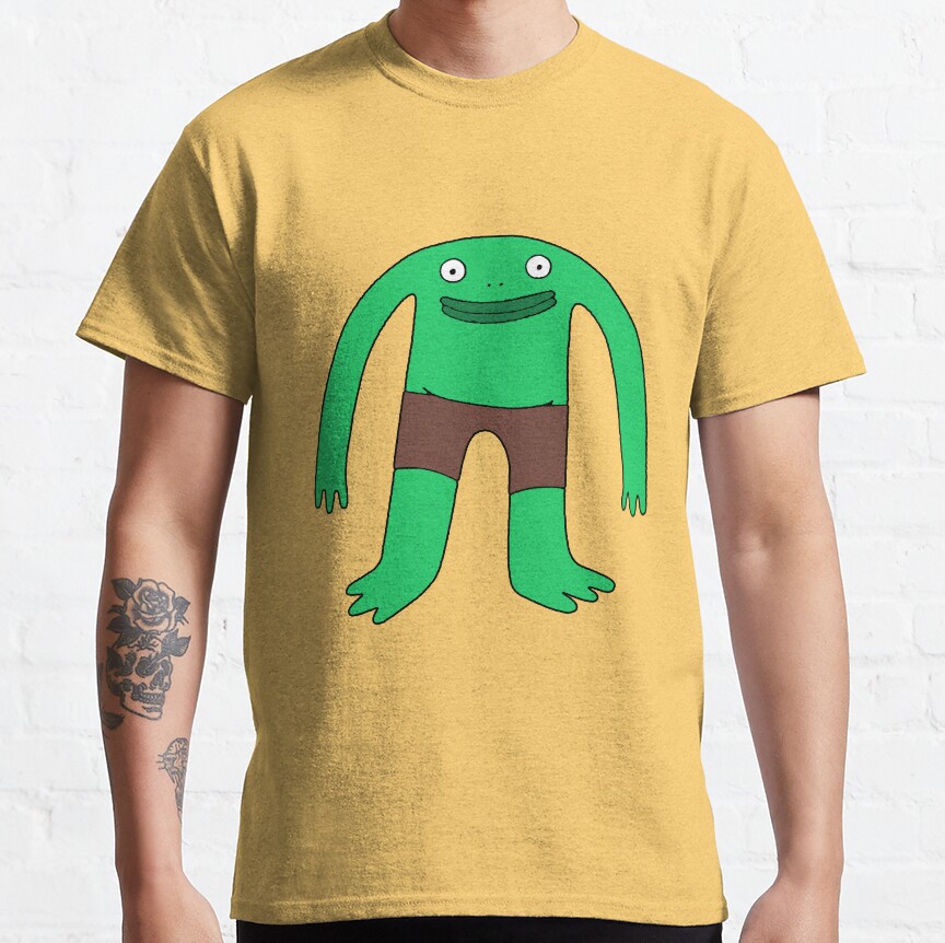 Smiling Friends Mr Frog T-shirt - Image 6