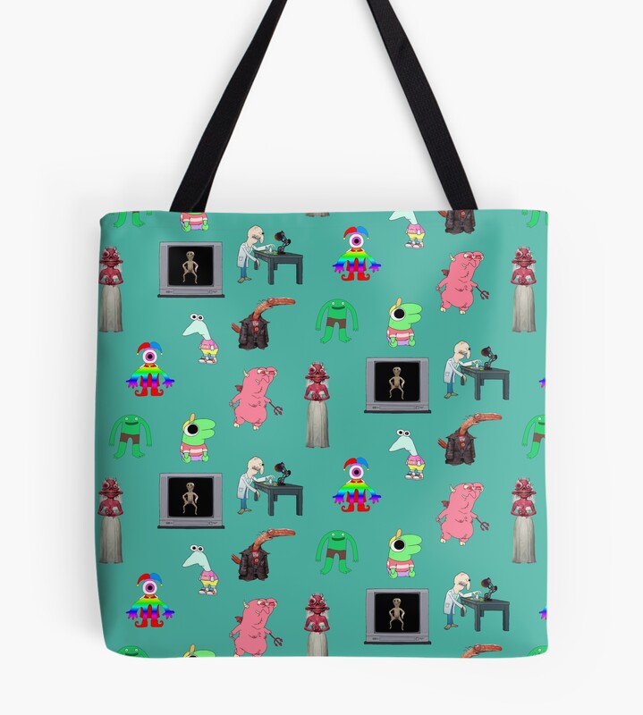 Smilling Friends Bundle Stickers Tote Bag