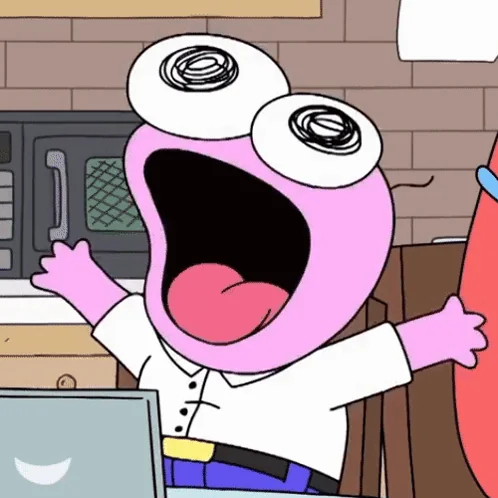 i made my girlfriend a screaming pim smiling friends v0 l3oi8g7j3lnd1 - Smiling Friends Shop